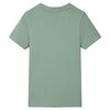 T-shirt med korta &auml;rmar f&ouml;r barn khaki 104