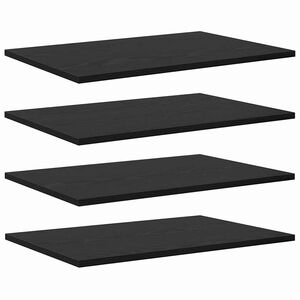 vidaXL Bokhylla Br&auml;da 3 niv&aring;er 4 st 60 x 40 x 1,5 cm Konstruerat tr&auml;