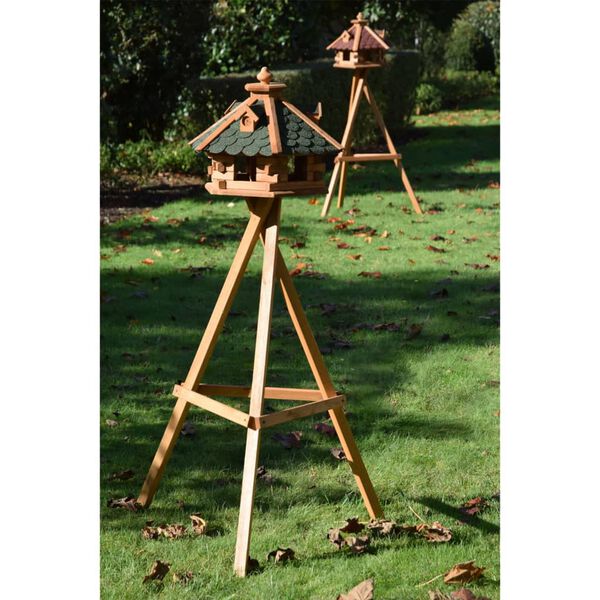 dobar F&aring;gelholk sexkantig naturf&auml;rgad och gr&ouml;n