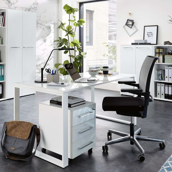 Germania Dokumentsk&aring;p med hjul GW-Monteria vit