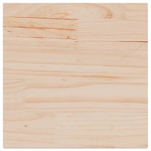 vidaXL Bordsskiva 40x40x1,7 cm fyrkantig massiv furu