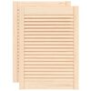 vidaXL Sk&aring;pluckor lamelldesign 2 st 69x49,4 cm massiv furu