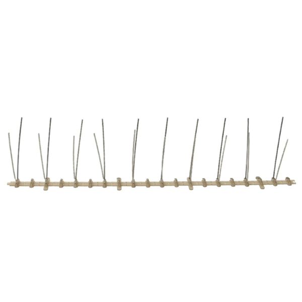 vidaXL 2-raders F&aring;gelpiggar plast 20 st 10 m