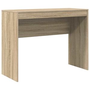vidaXL Skrivbord Sonoma-ek 100 x 40 x 76 cm