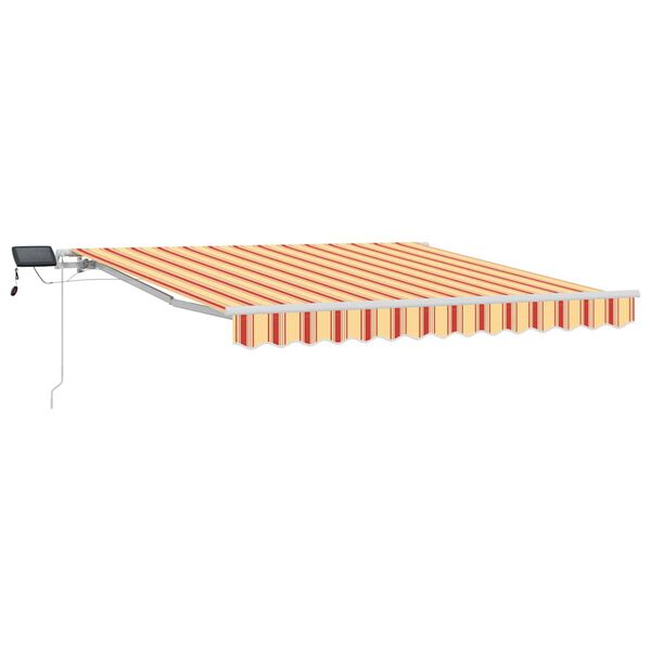 vidaXL Utf&auml;llbar markis med 350 x 250 cm tyg