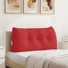 vidaXL Ryggkudde R&ouml;d 100 x 24 x 50 cm tyg