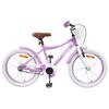 vidaXL Barncykel 18 Tum f&ouml;r 5-7 &aring;r gamla Lila