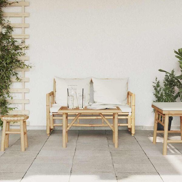 vidaXL Kaffeebord Brun 70 x 40 x 36 cm Bambu