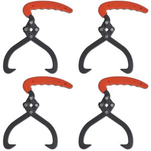 4 st Lyftsax med PVC-handtag