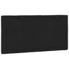 vidaXL Headboard Cushion "Hanko" Black 100 cm Velvet