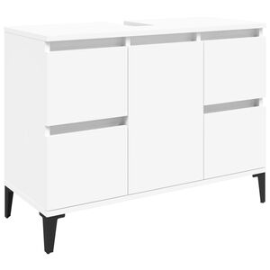 vidaXL Tv&auml;ttst&auml;llssk&aring;p vit 80x33x60 cm konstruerat tr&auml;