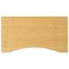 vidaXL Bordsskiva 100x60x2,5 cm bambu