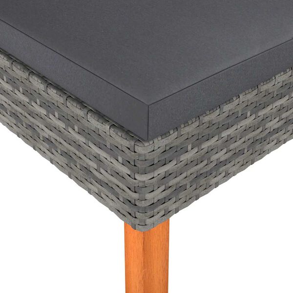 vidaXL Fotpall konstrotting och massivt eukalyptustr&auml;