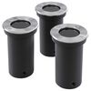 Markbelysning rund 3-pack