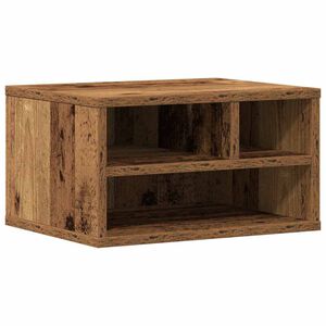 vidaXL Skrivarst&auml;ll Gammalt tr&auml; 40 x 32 x 22,5 cm Konstruerat tr&auml;