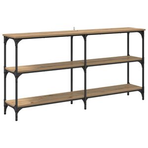 vidaXL Konsolbord Artisan Ek 150 x 29 x 75 cm