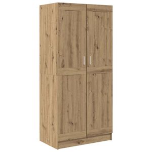 vidaXL Garderob Artisan Ek 82,5 x 51,5 x 180 cm Konstruerat tr&auml;