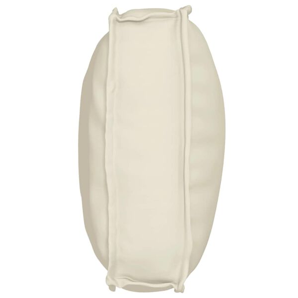 vidaXL Kudde Kr&auml;m 70 x 40 x 12 cm Oxford Tyg