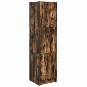 vidaXL Sk&aring;p R&ouml;kt ek 31.5 x 32 x 122.5 cm
