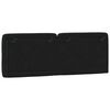 vidaXL Headboard Cushion Black 120 cm Velvet