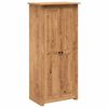 vidaXL Garderob 80x50x171,5 cm massiv furu panama