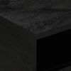 vidaXL Soffbord svart 80x54x40 cm konstruerat trä
