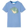 T-shirt f&ouml;r barn mellanbl&aring; 140