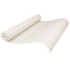 vidaXL 3D Solid Tapet Randig Gr&auml;ddvit 10 x 0,53 m Non-woven tyg