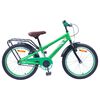 vidaXL Barncykel 18 Tum f&ouml;r 5-7 &aring;r gamla Gr&ouml;n