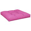 vidaXL Palldyna rosa 80x80x12 cm tyg