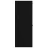vidaXL Badrumsskåp svart 30x30x80 cm konstruerat trä