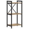vidaXL Hyllsystem 40 x 30 x 85 cm Konstruerat tr&auml; Artisan Ek