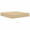 vidaXL Utomhus Soffa Kudde 3 pcs Beige Polyester