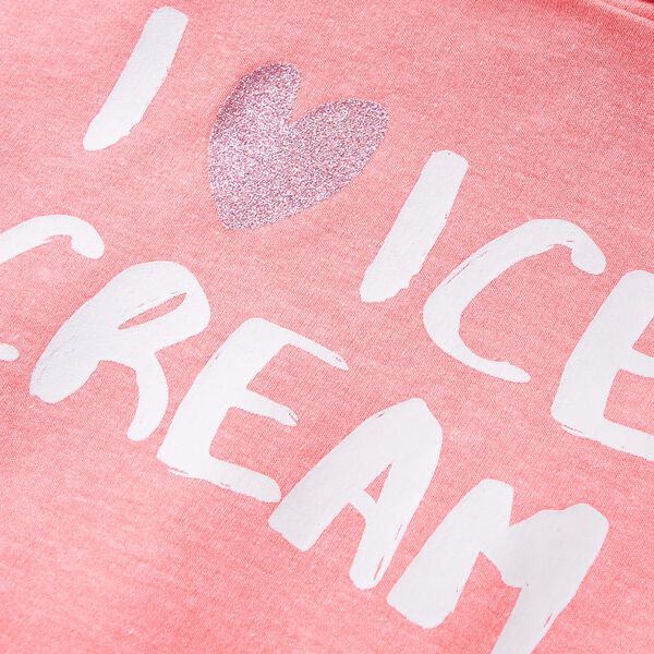 Barnhoodie stark rosa 104