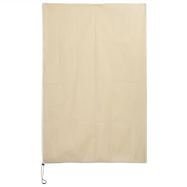 vidaXL Fiberdukar med blixtlås 2 st 70 g/m² 1x1,55 m