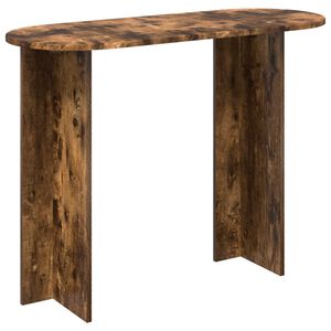 vidaXL Konsolbord R&ouml;kt ek 100 x 39,5 x 75 cm Konstruerat tr&auml;