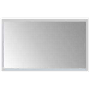 vidaXL LED Badrumsspegel med spegel Transparent 50 x 30 cm h&auml;rdat glas