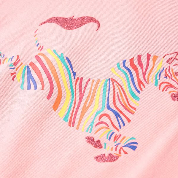 T-shirt för barn rosa 92