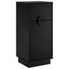 vidaXL Sideboard VENRAY Svart 35 x 33 x 77,5 cm Konstruerat tr&auml;