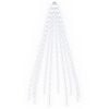 vidaXL Julgransbelysning 210 LED-lampor Kallvit 210 cm