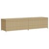 vidaXL Dynbox blandad beige 469L konstrotting
