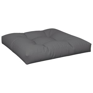 vidaXL Palldyna antracit 70x70x12 cm tyg