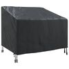 vidaXL Fodral f&ouml;r tr&auml;dg&aring;rdsstol Svart 96 x 79 x 74 cm 210D Oxford Tyg