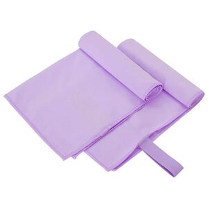 vidaXL Sporthanddukar 2 pcs Lila 50 x 30 cm Polyester och polyamid