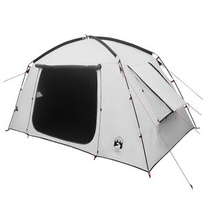 vidaXL Stuga T&auml;lt 4-personers Vit Blackout Polyester