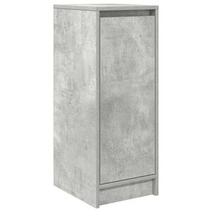 vidaXL Skosk&aring;p betonggr&aring; 29,5x34x76 cm konstruerat tr&auml;