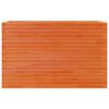 vidaXL Odlingsl&aring;da vaxbrun 110x40x68,5 cm massiv furu