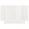 vidaXL Soffbord vit 50x50x33,5 cm massiv furu
