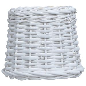 vidaXL Lampsk&auml;rm korg 25x17 cm vit