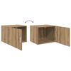 vidaXL Sideboard 3 pcs Artisan Ek